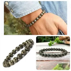 Raw Pyrite Bracelet