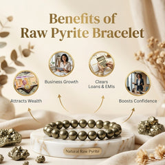 Raw Pyrite Bracelet