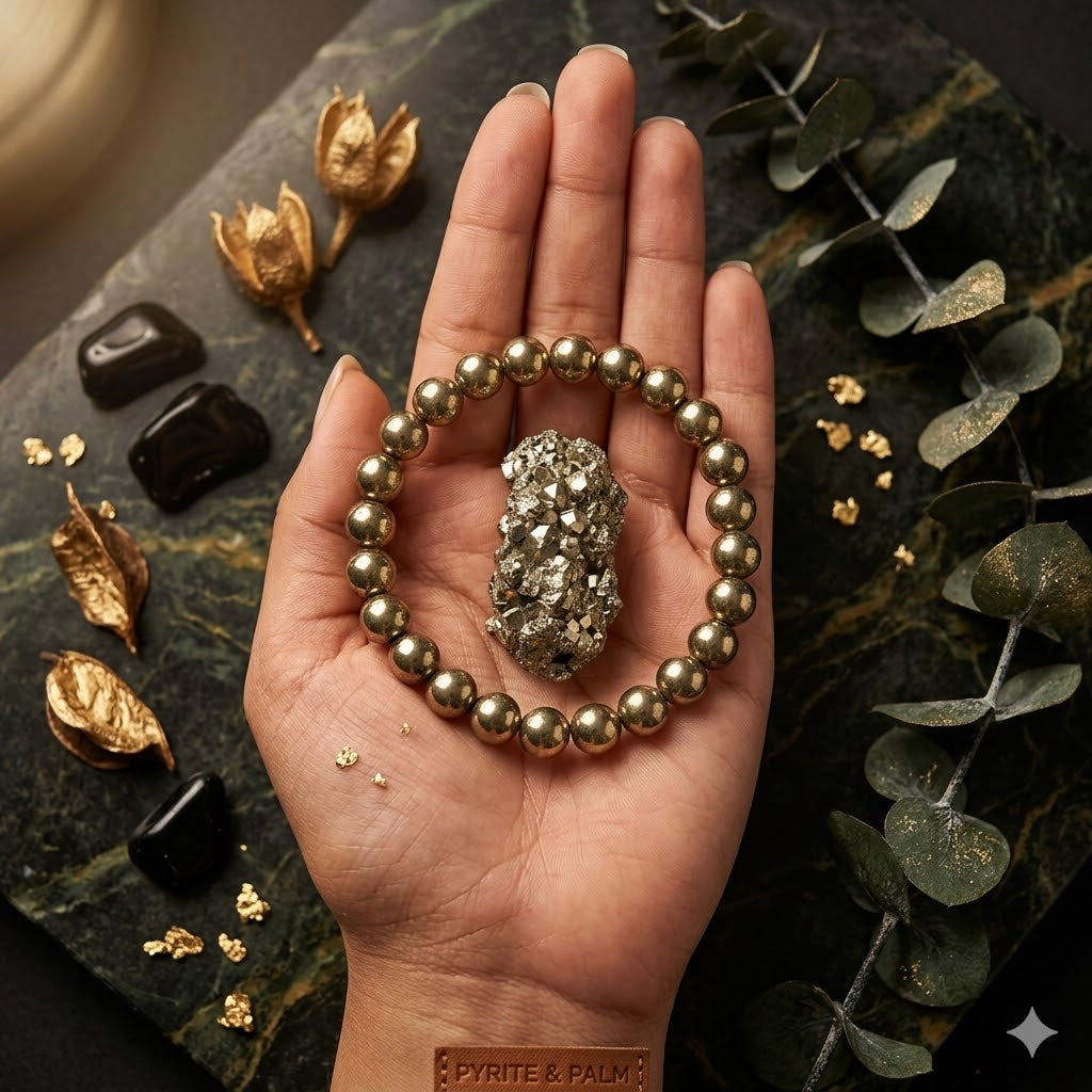 Raw Pyrite Bracelet