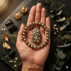 Raw Pyrite Bracelet